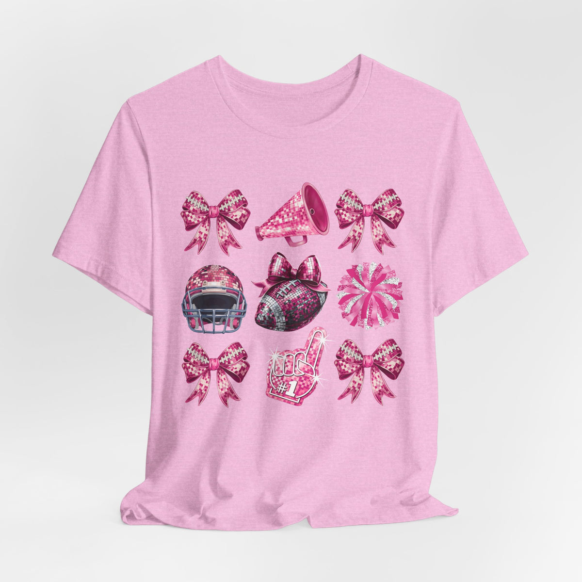Sparkle Pink Out Jersey Short Sleeve Tee
