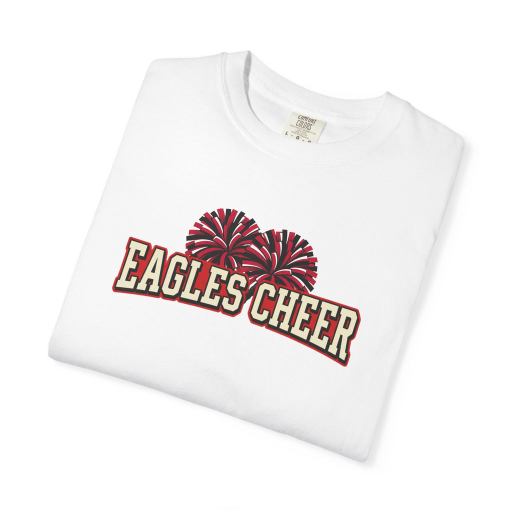 Eagles Cheer T-Shirt — Pom-Pom Graphic Spirit Tee