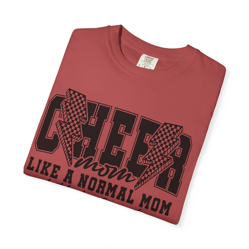 Cheer Mom Like a Normal Mom T-shirt | Cheerleader Mom Tee