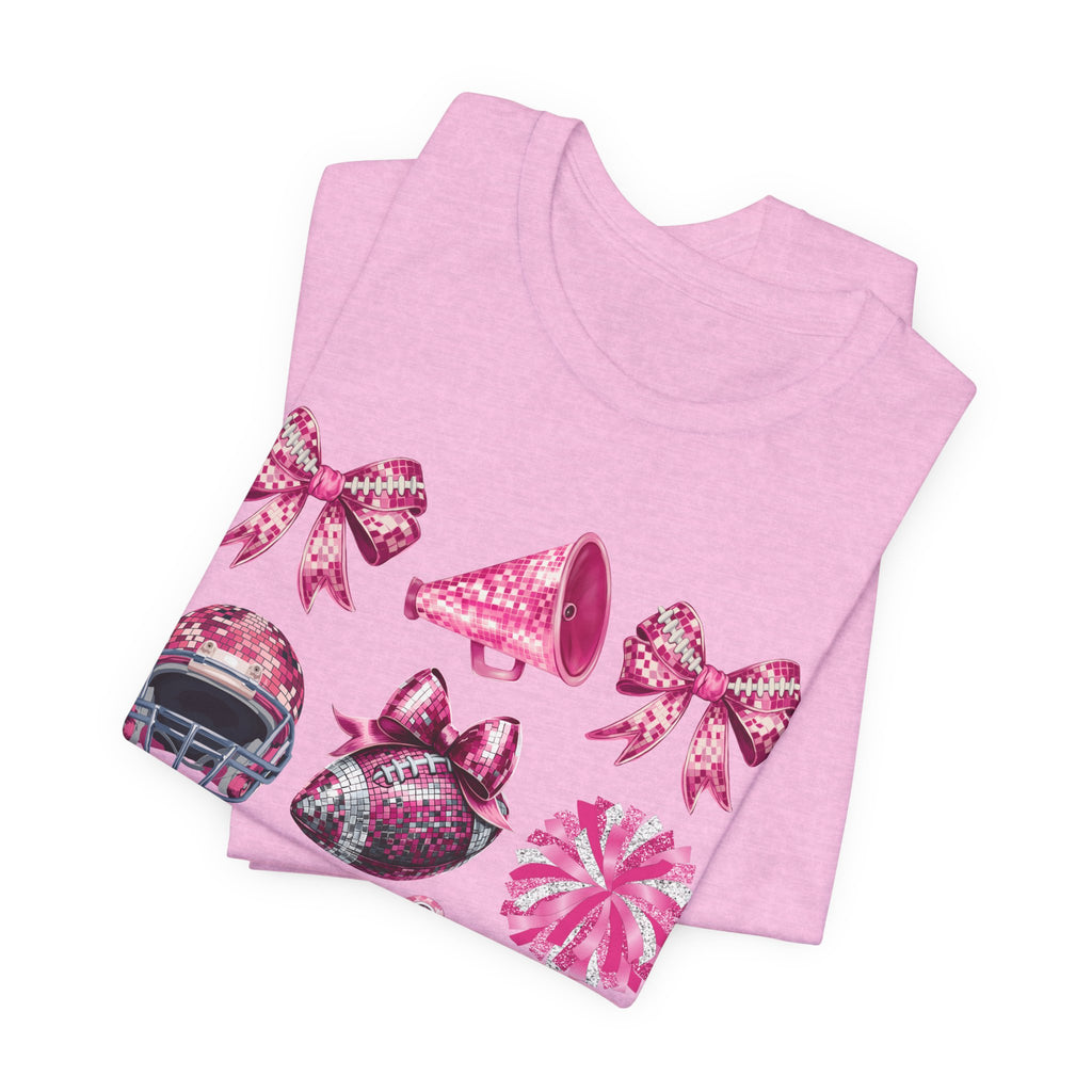 Sparkle Pink Out Jersey Short Sleeve Tee