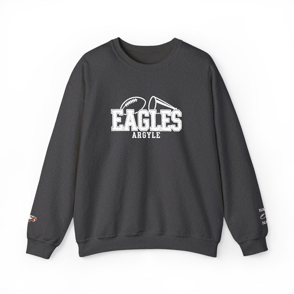 Eagles Vintage Logo Crewneck Sweatshirt - Embroidered