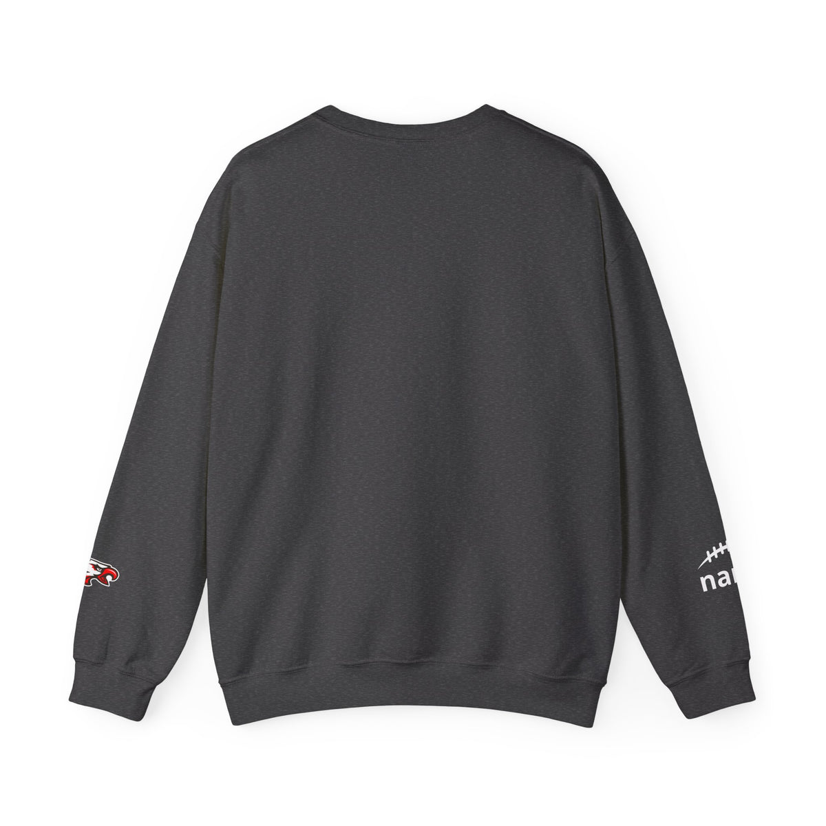 Football Argyle Crewneck Sweatshirt - Vintage Team Graphic Pullover - Embroidered