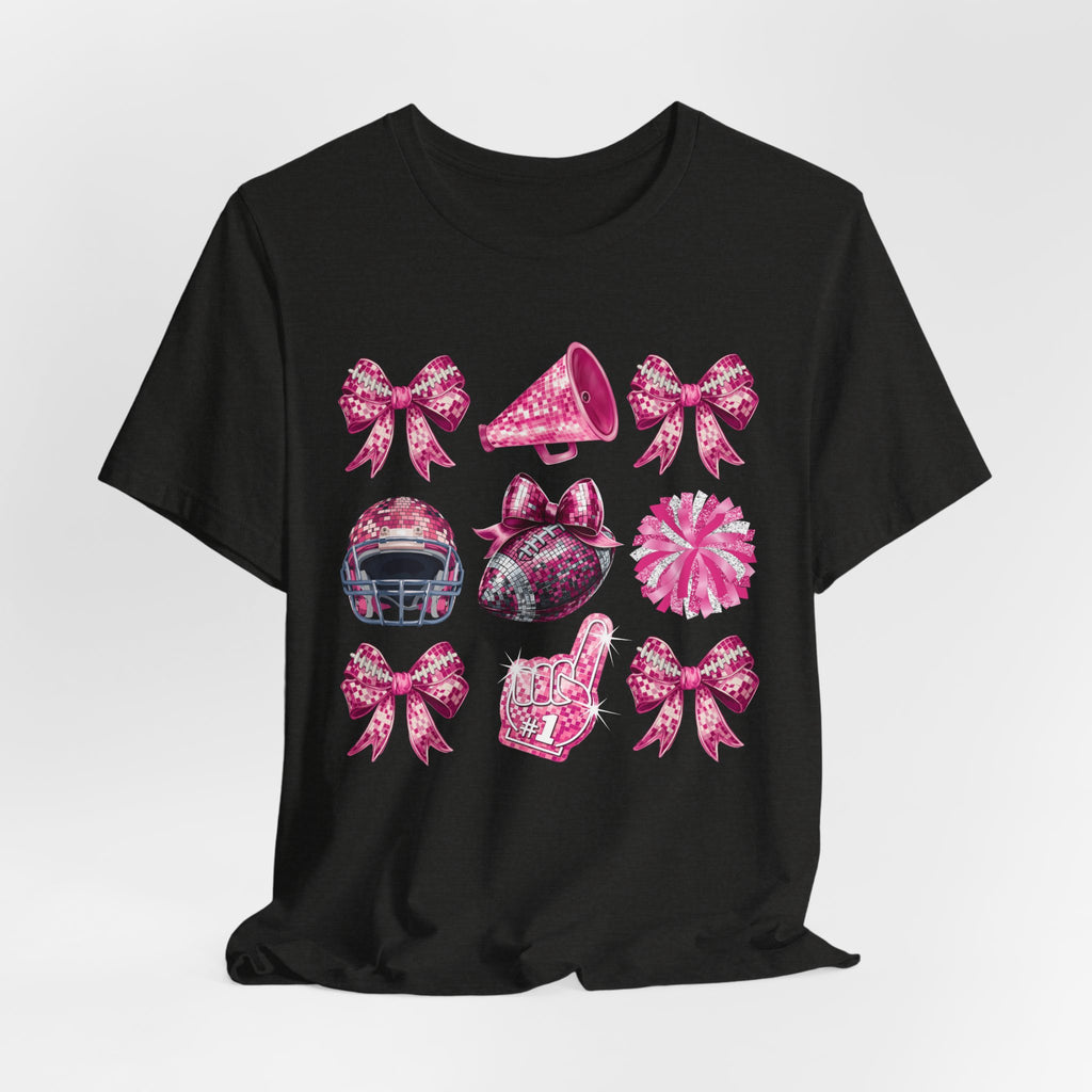 Sparkle Pink Out Jersey Short Sleeve Tee