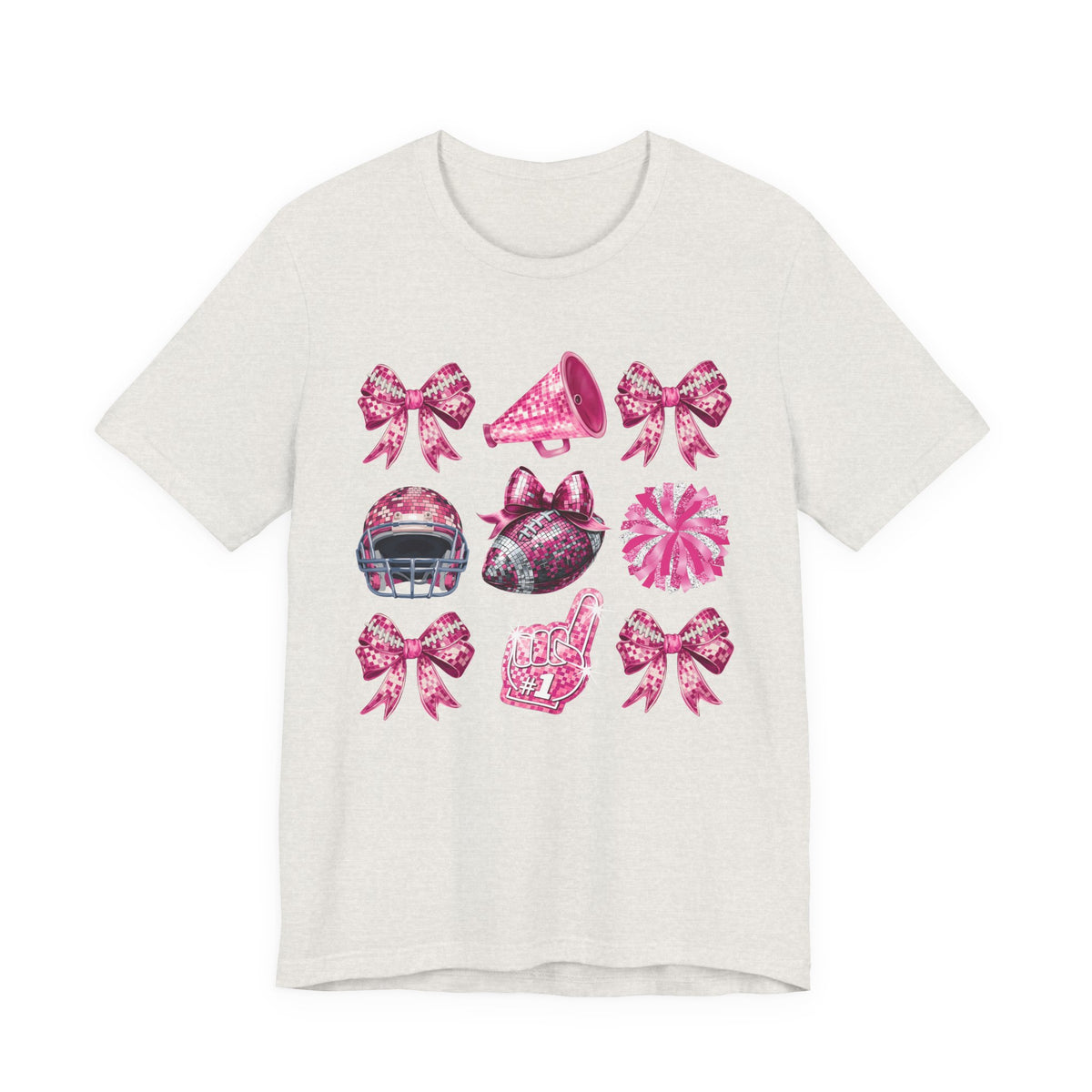 Sparkle Pink Out Jersey Short Sleeve Tee