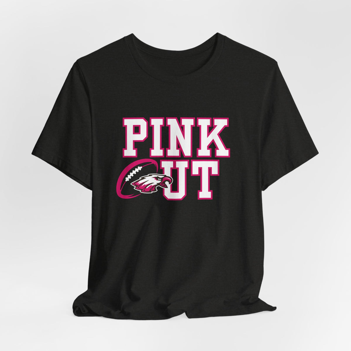 Pink Out Eagle Ball Unisex Jersey Short Sleeve Tee