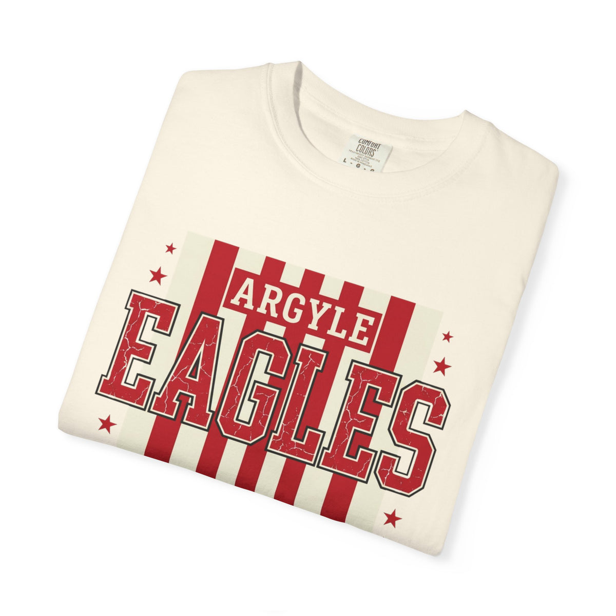 Argyle Eagles Retro Stripes T-Shirt