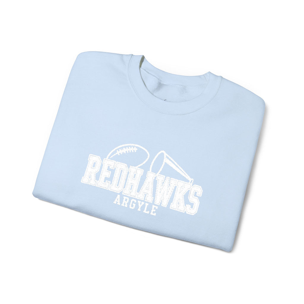 REDHAWKS Embroidered Crewneck Sweatshirt - custom sleeve