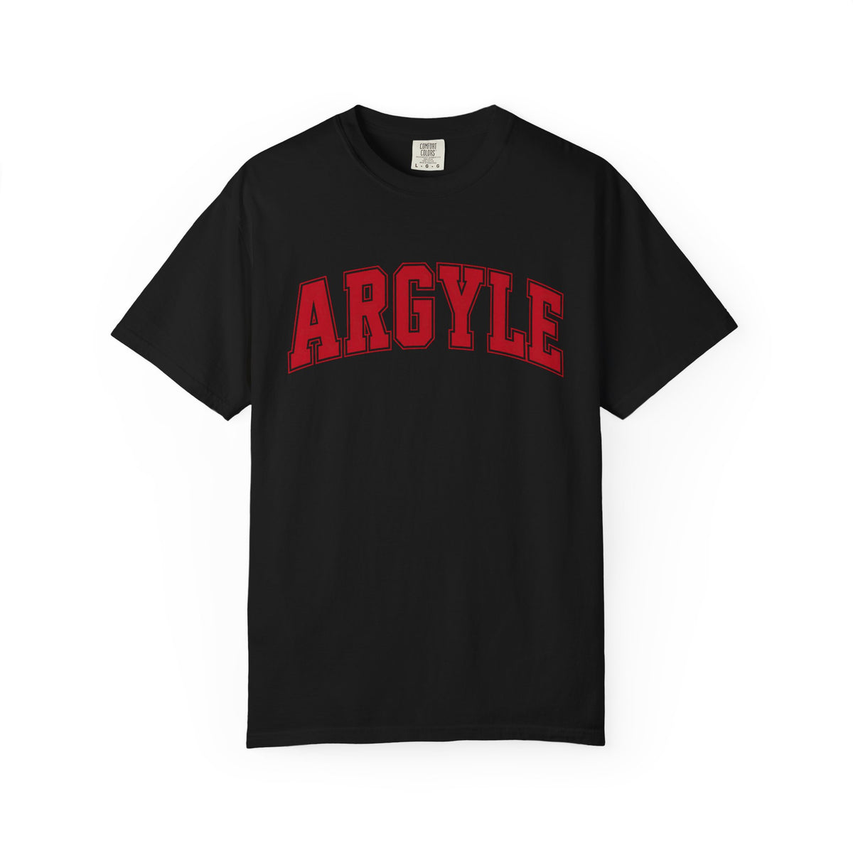 Argyle Collegiate T‑Shirt – Retro Athletic Graphic Tee