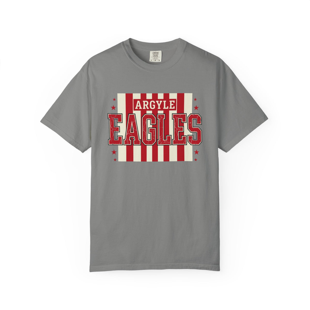 Argyle Eagles Retro Stripes T-Shirt