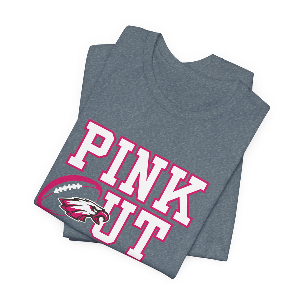 Pink Out Eagle Ball Unisex Jersey Short Sleeve Tee