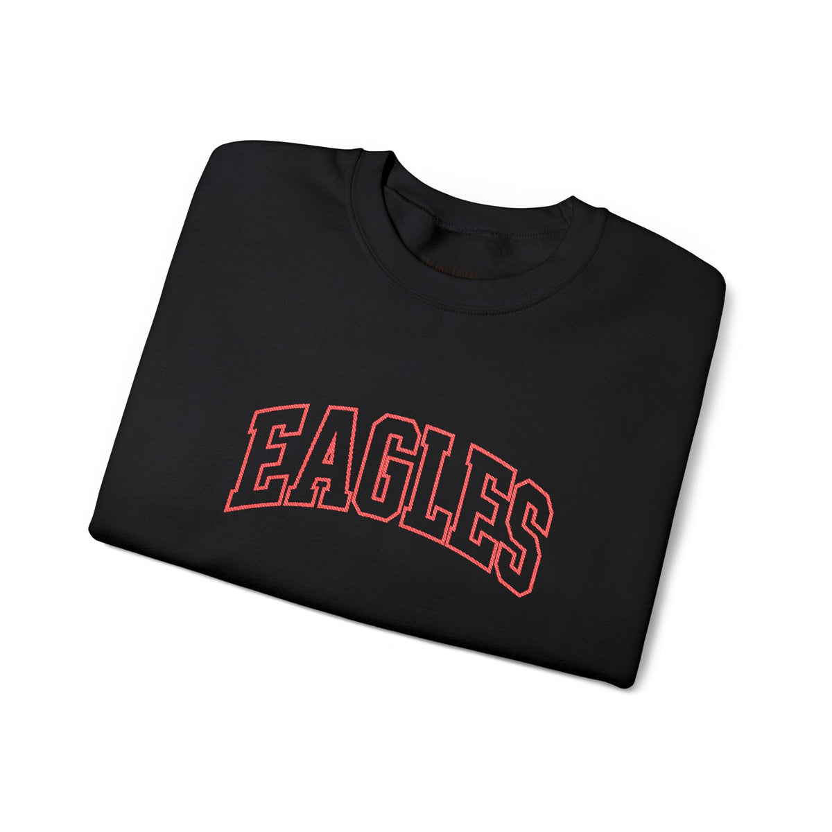 Eagles Crewneck Sweatshirt – Vintage Collegiate White Pullover