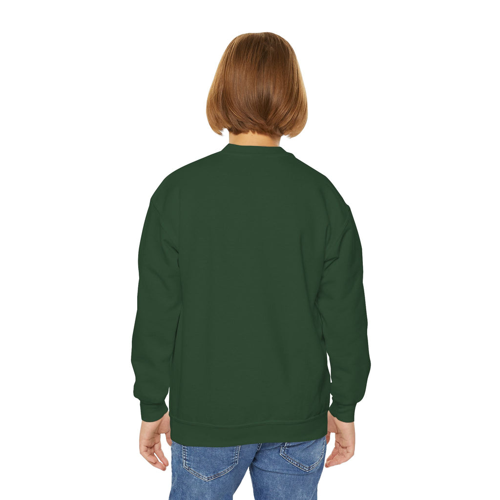 Game Day Bow Youth Crewneck Sweatshirt