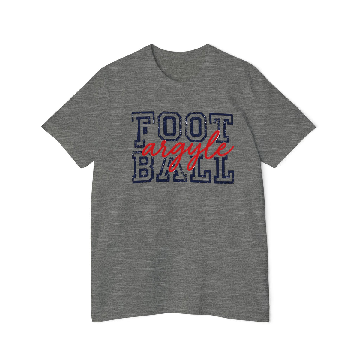 Football Argyle T-Shirt — Vintage Varsity Sports Tee