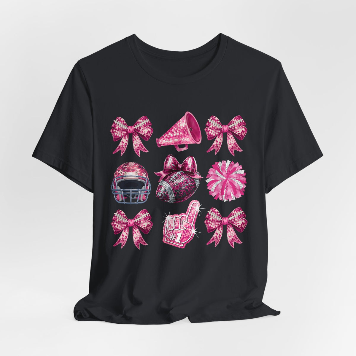 Sparkle Pink Out Jersey Short Sleeve Tee
