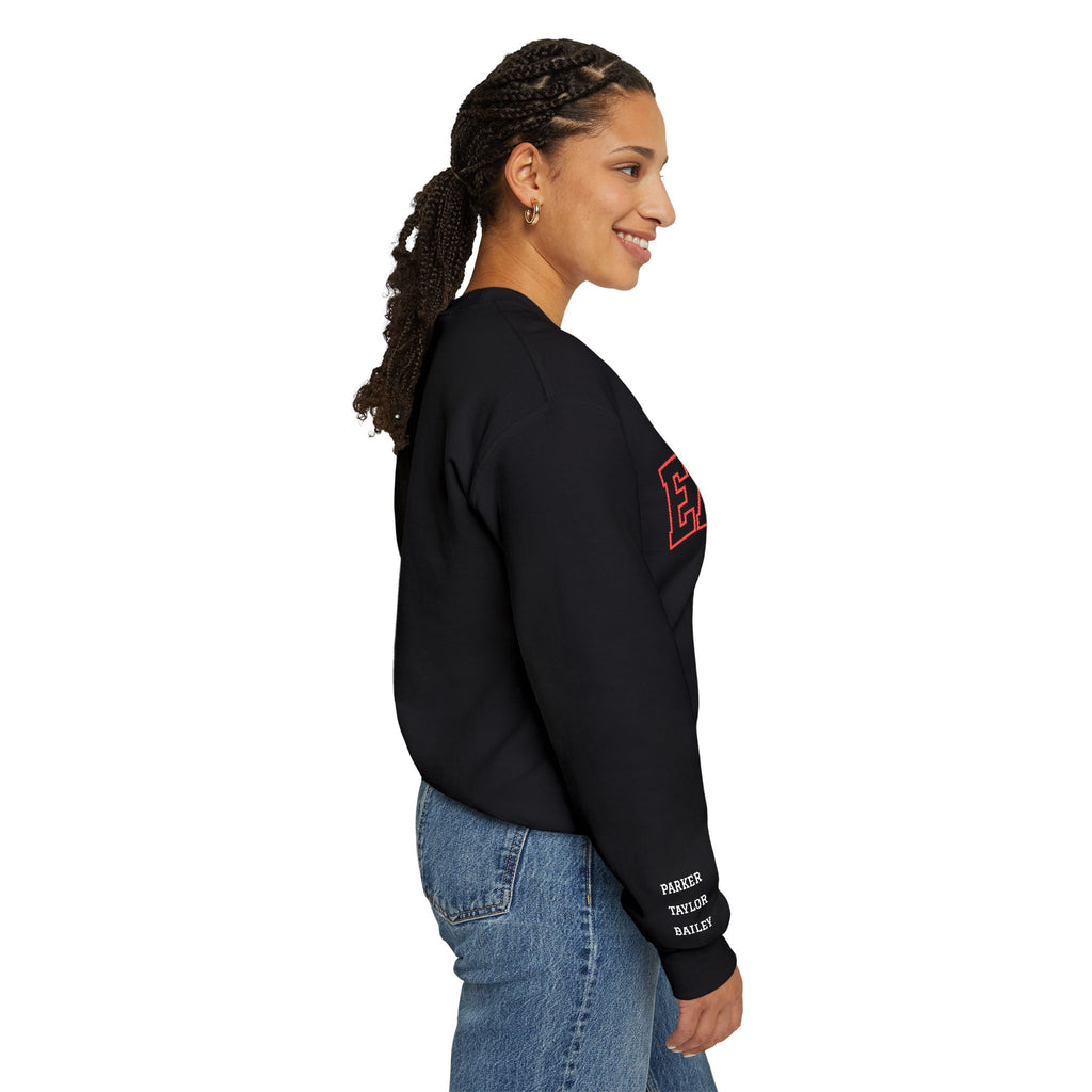 Eagles Crewneck Sweatshirt – Vintage Collegiate White Pullover