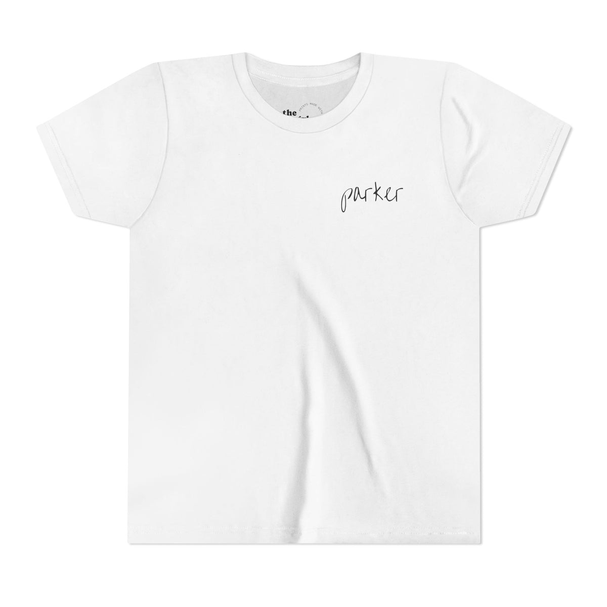 Youth Tee — "Argyle Cheer" Graphic Short Sleeve Customized Shirt