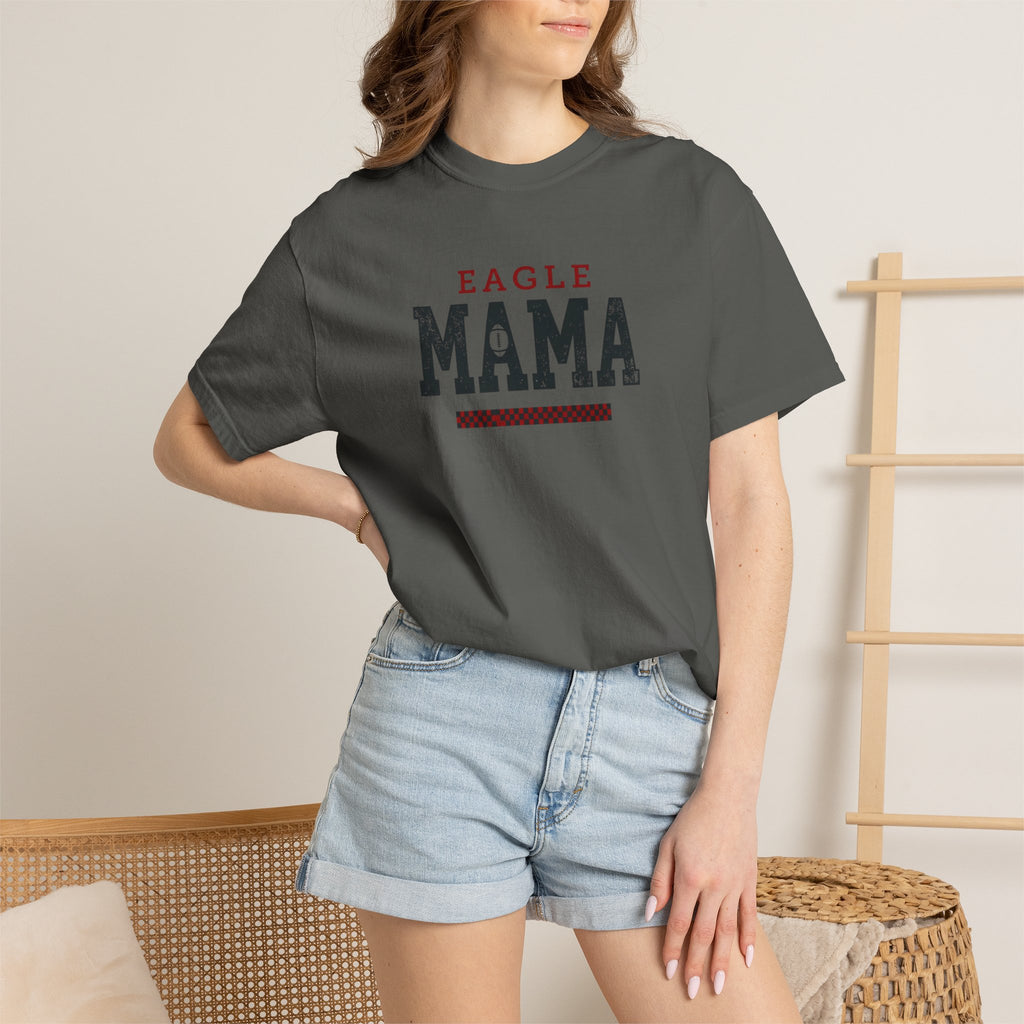 Eagle Mama T-Shirt — Vintage Patriotic Mom Tee