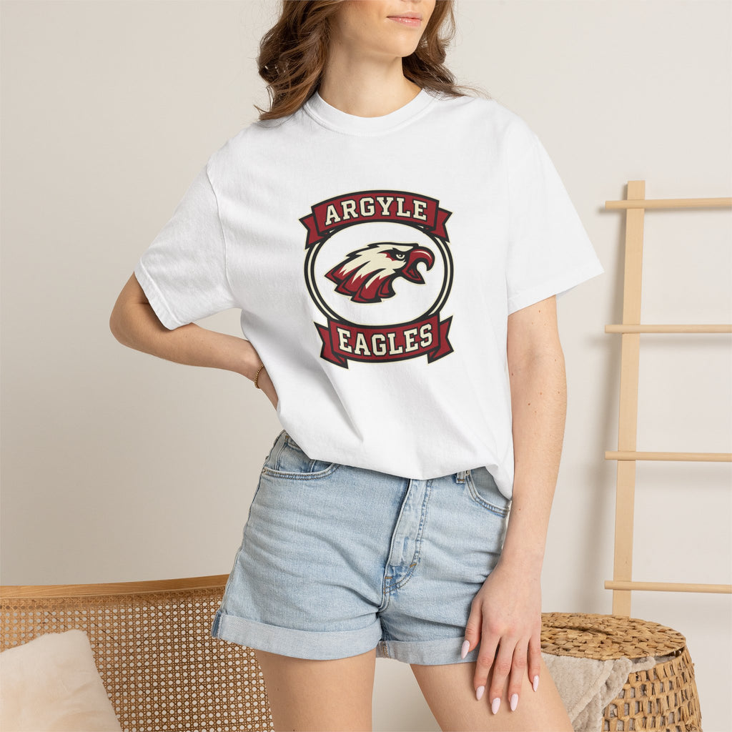 Argyle Eagles T-Shirt — Vintage School Mascot Tee