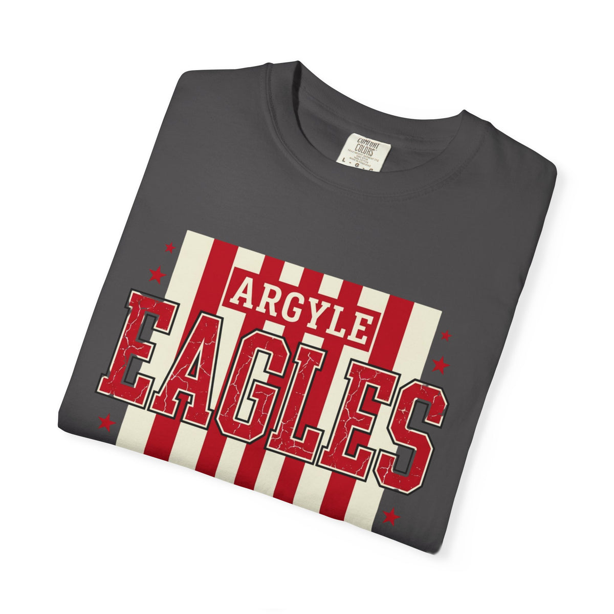 Argyle Eagles Retro Stripes T-Shirt