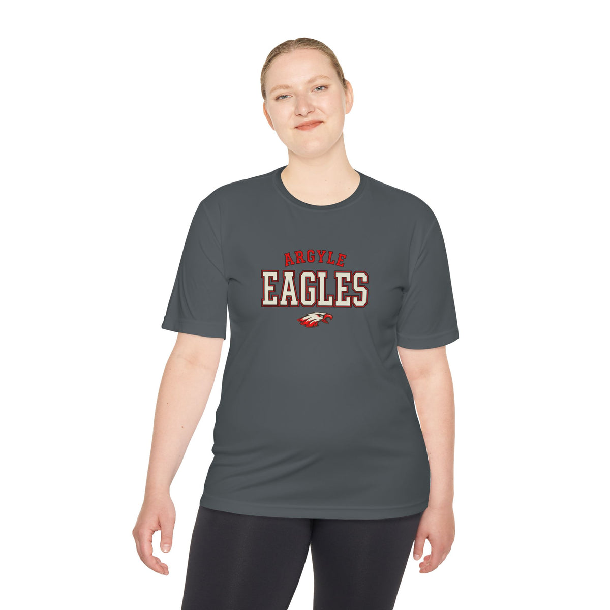 Argyle Eagles Coach Moisture-Wicking Tee — Team Spirit Athletic Shirt
