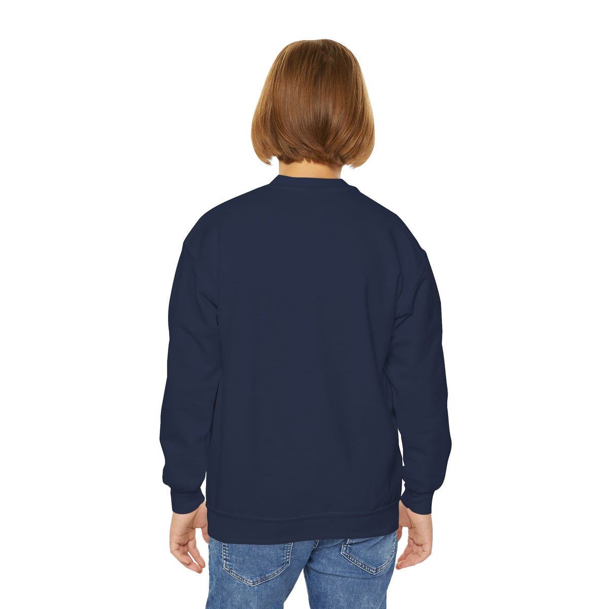Game Day Bow Youth Crewneck Sweatshirt