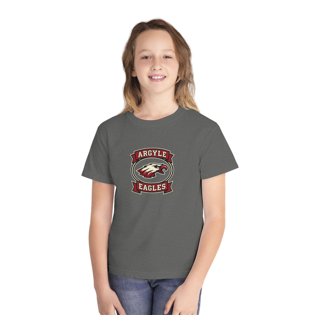 Argyle Eagles Youth Tee — School Mascot Kids' T-Shirt