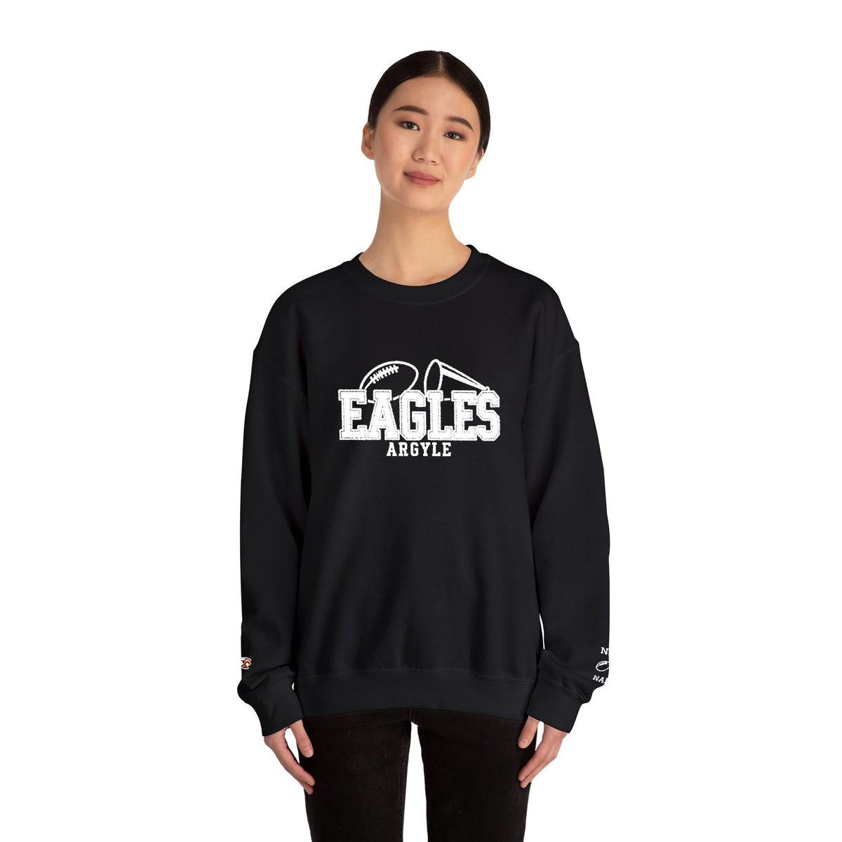 Eagles Vintage Logo Crewneck Sweatshirt