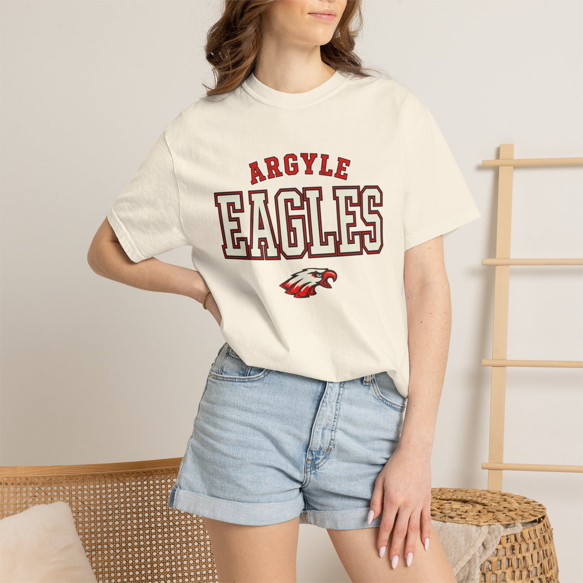 Argyle Eagles Vintage Athletic T-Shirt — School Spirit Tee