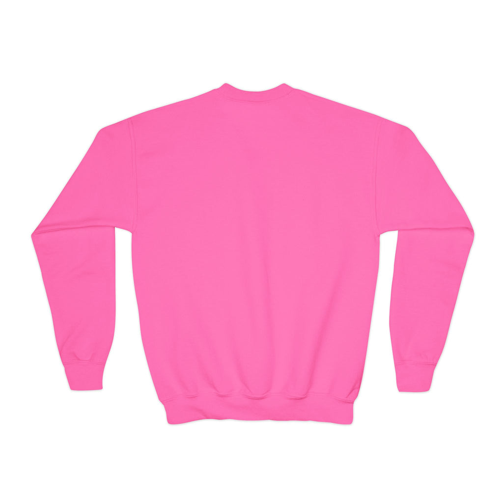 Game Day Bow Youth Crewneck Sweatshirt