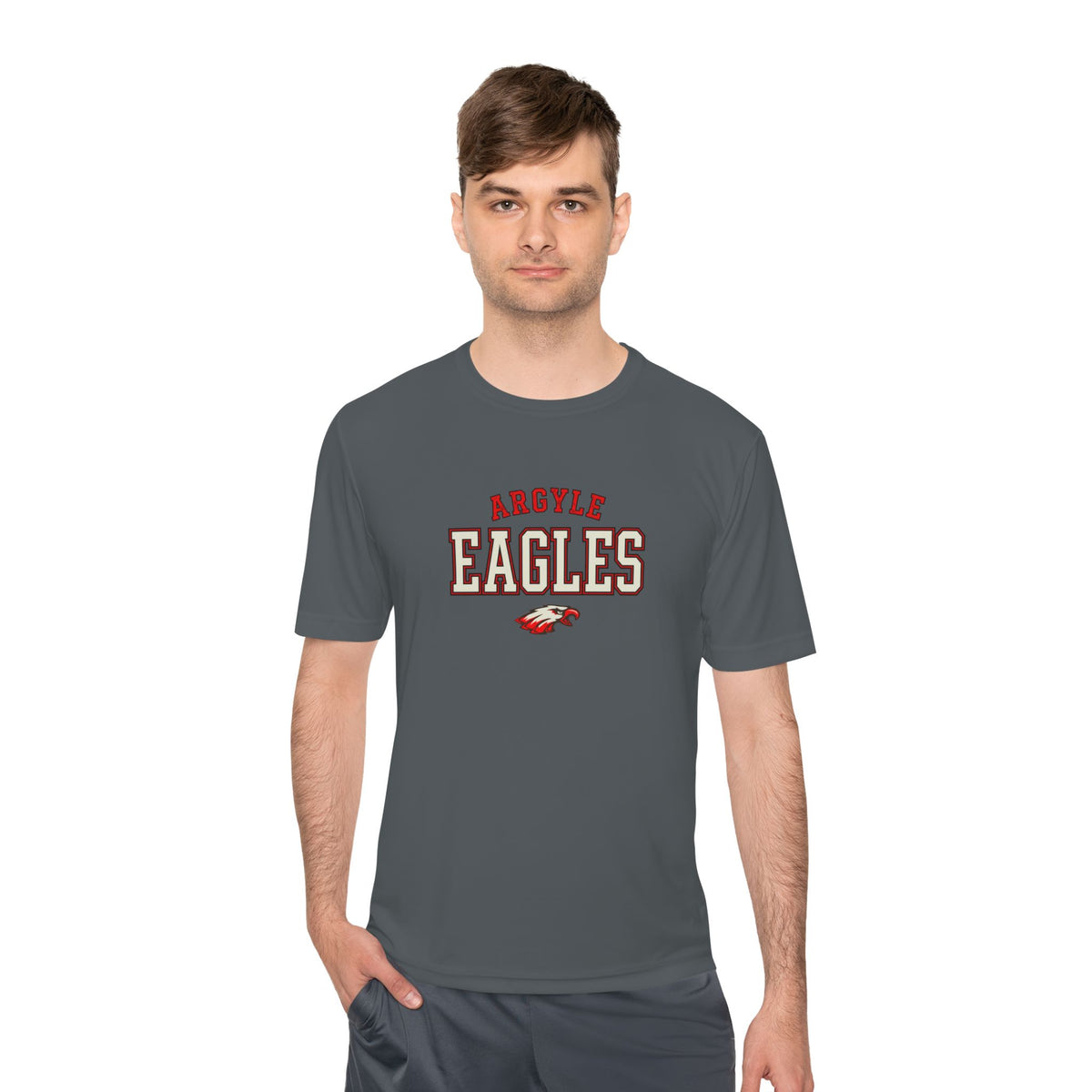 Argyle Eagles Coach Moisture-Wicking Tee — Team Spirit Athletic Shirt