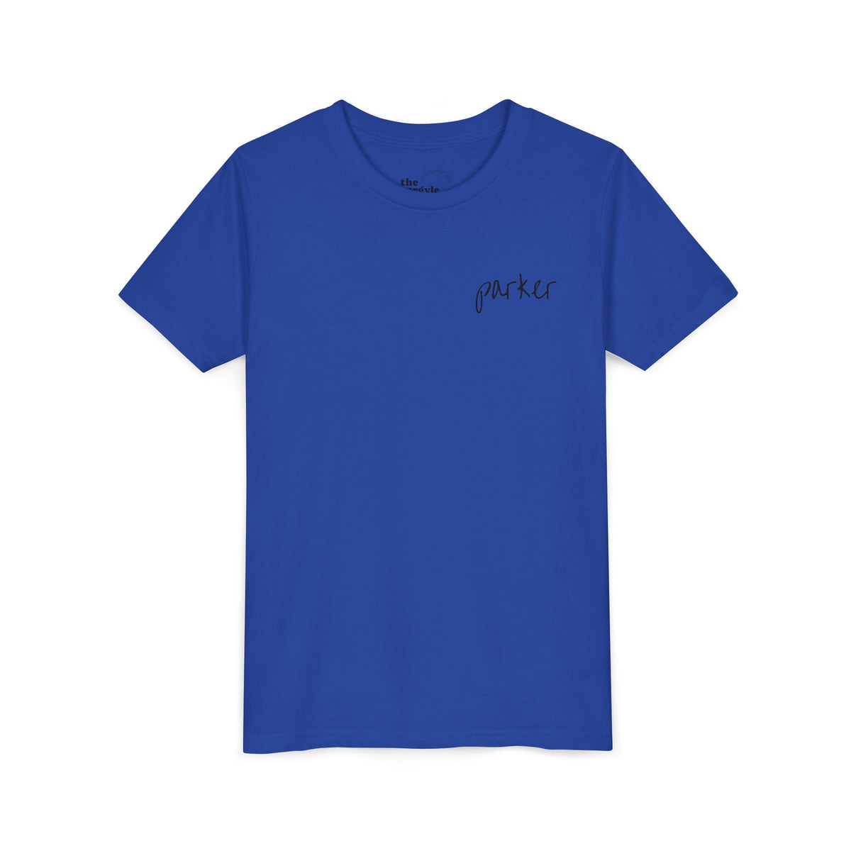 Youth Tee — "Argyle Cheer" Graphic Short Sleeve Customized Shirt