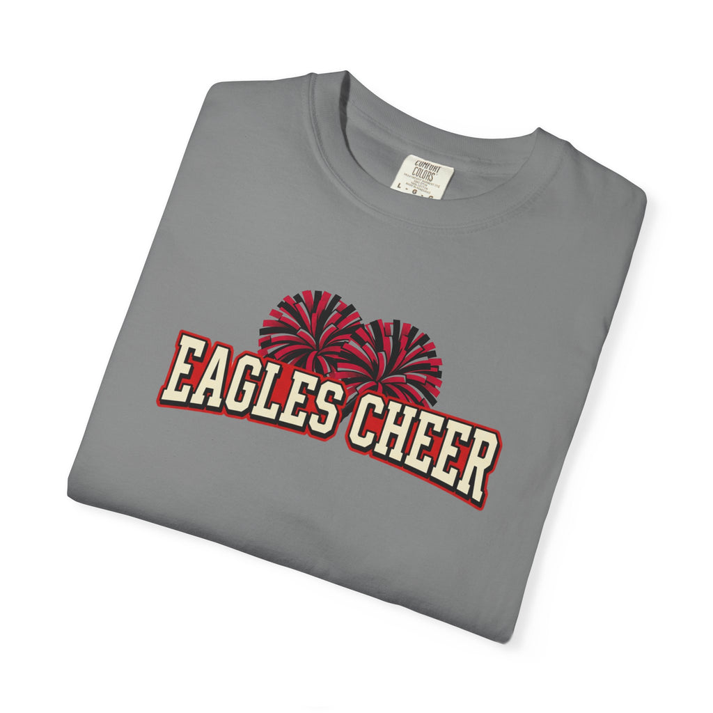 Eagles Cheer T-Shirt — Pom-Pom Graphic Spirit Tee