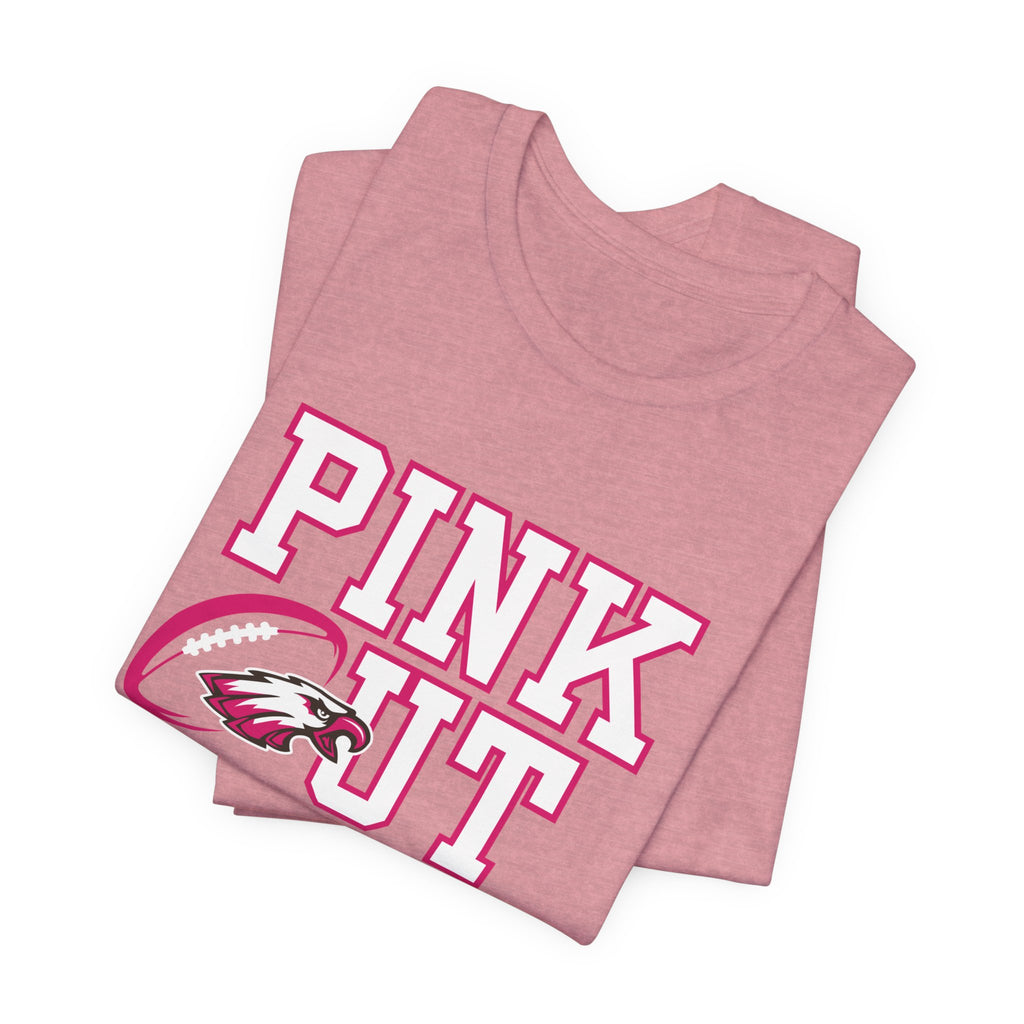 Pink Out Eagle Ball Unisex Jersey Short Sleeve Tee