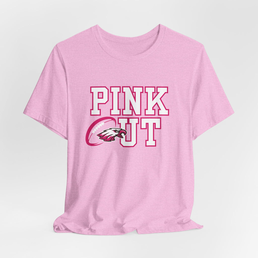 Pink Out Eagle Ball Unisex Jersey Short Sleeve Tee