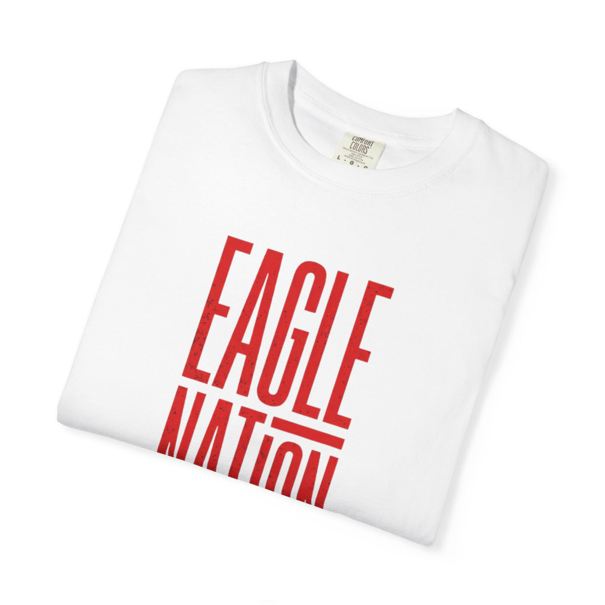 Eagle Nation T-Shirt — Bold Vertical School Spirit Tee