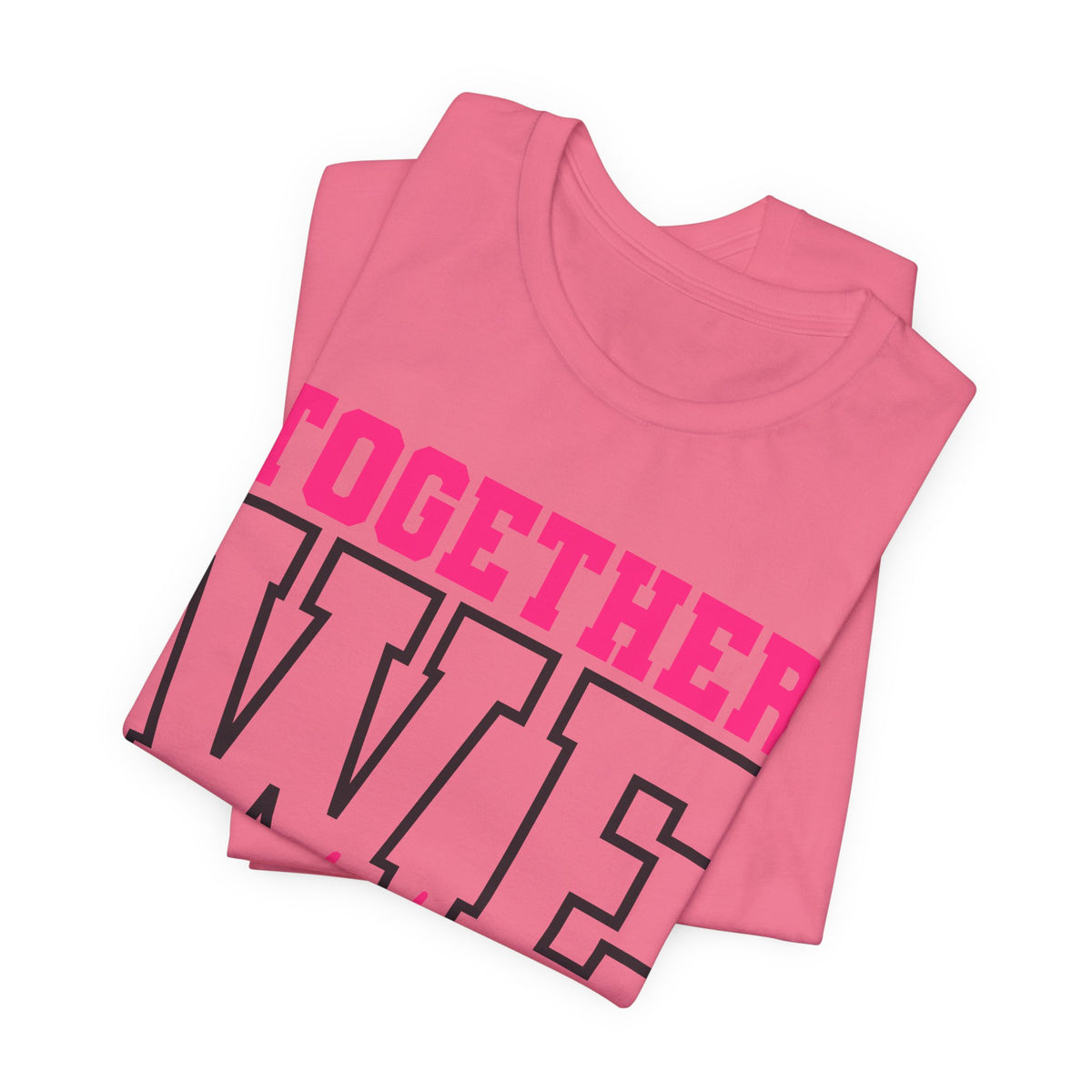 Together We Fight Unisex Jersey Short Sleeve Tee