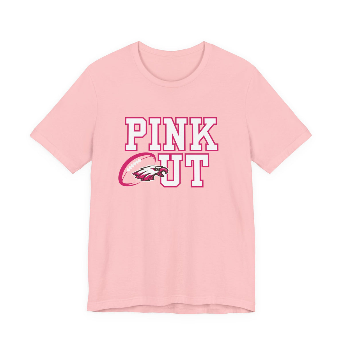 Pink Out Eagle Ball Unisex Jersey Short Sleeve Tee