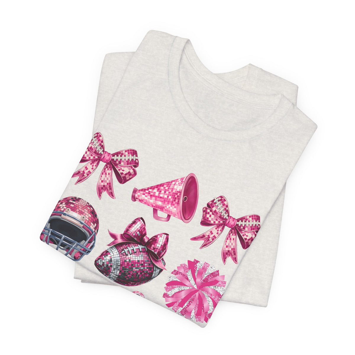 Sparkle Pink Out Jersey Short Sleeve Tee