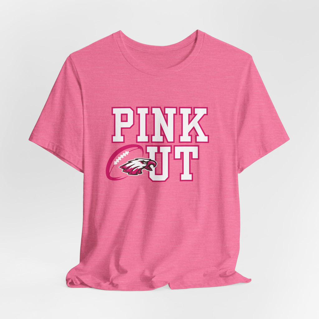 Pink Out Eagle Ball Unisex Jersey Short Sleeve Tee