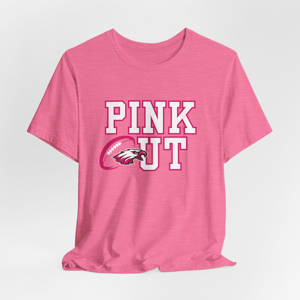 Pink Out Eagle Ball Unisex Jersey Short Sleeve Tee