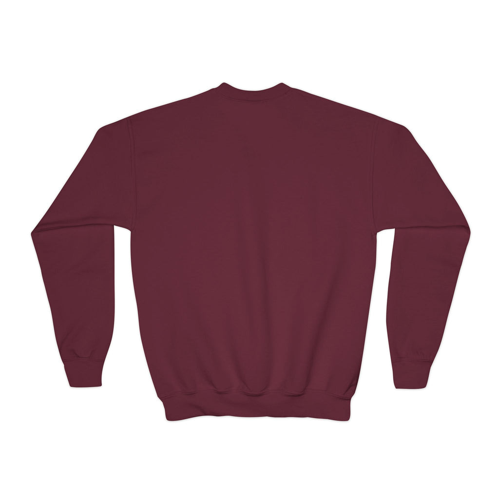 Game Day Bow Youth Crewneck Sweatshirt