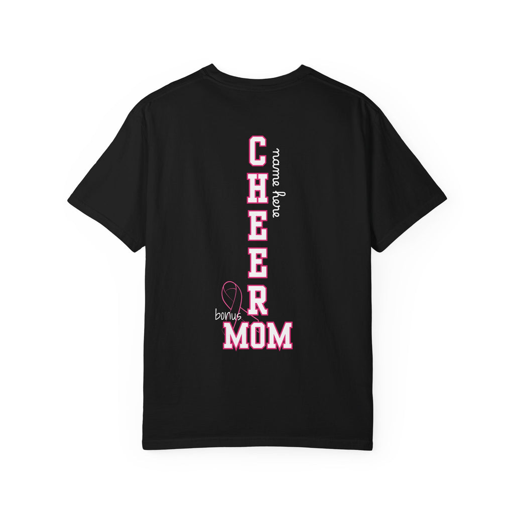 BONUS MOM | Custom Cheer Bonus Mom T-Shirt | Go Fight Win Pink Out Breast Cancer Awareness