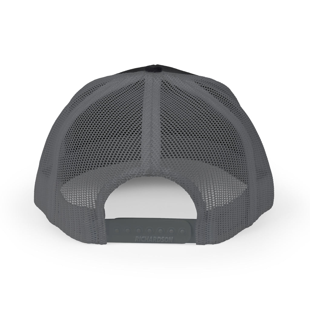 Trucker Cap with Embroidered Eagle Patch
