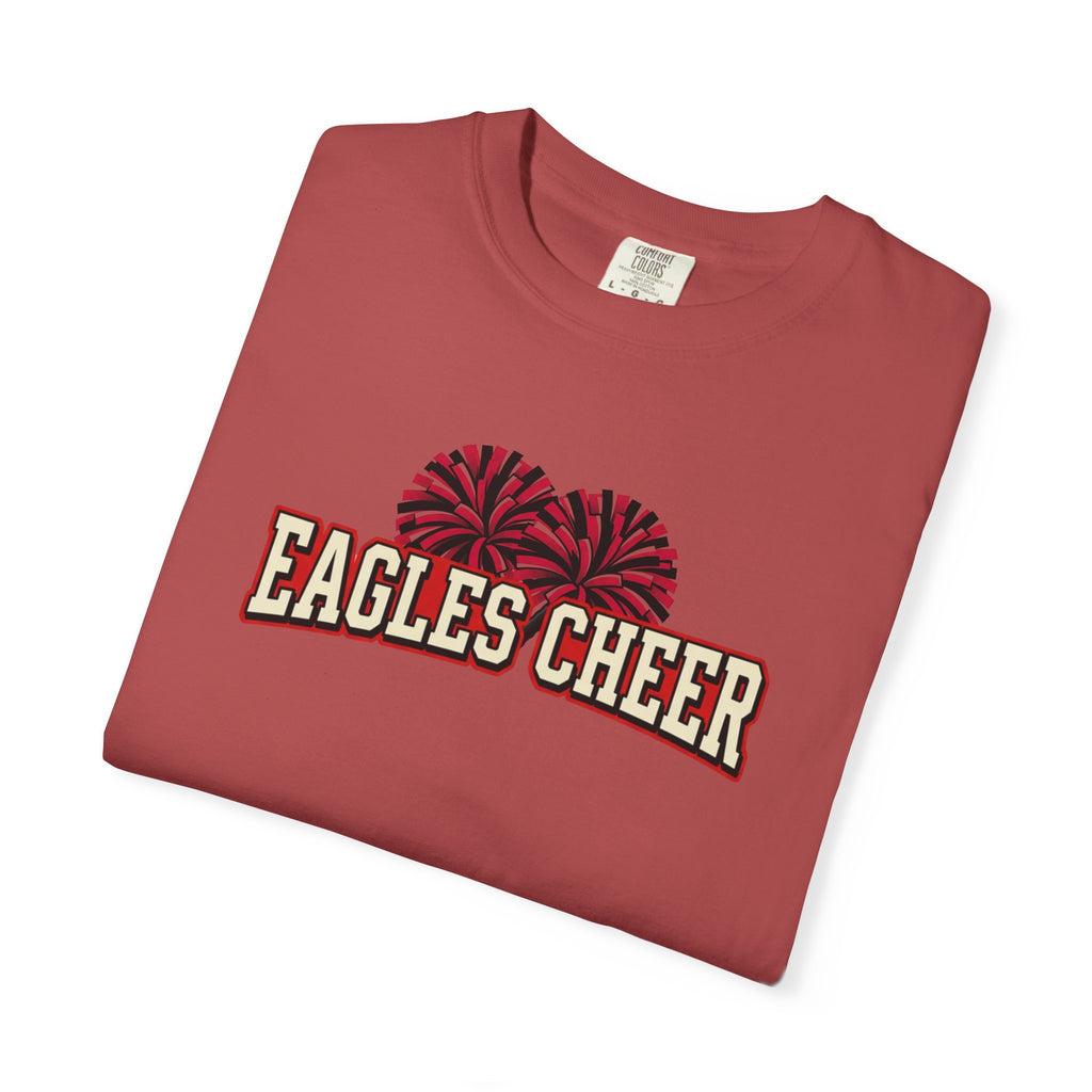 Eagles Cheer T-Shirt — Pom-Pom Graphic Spirit Tee