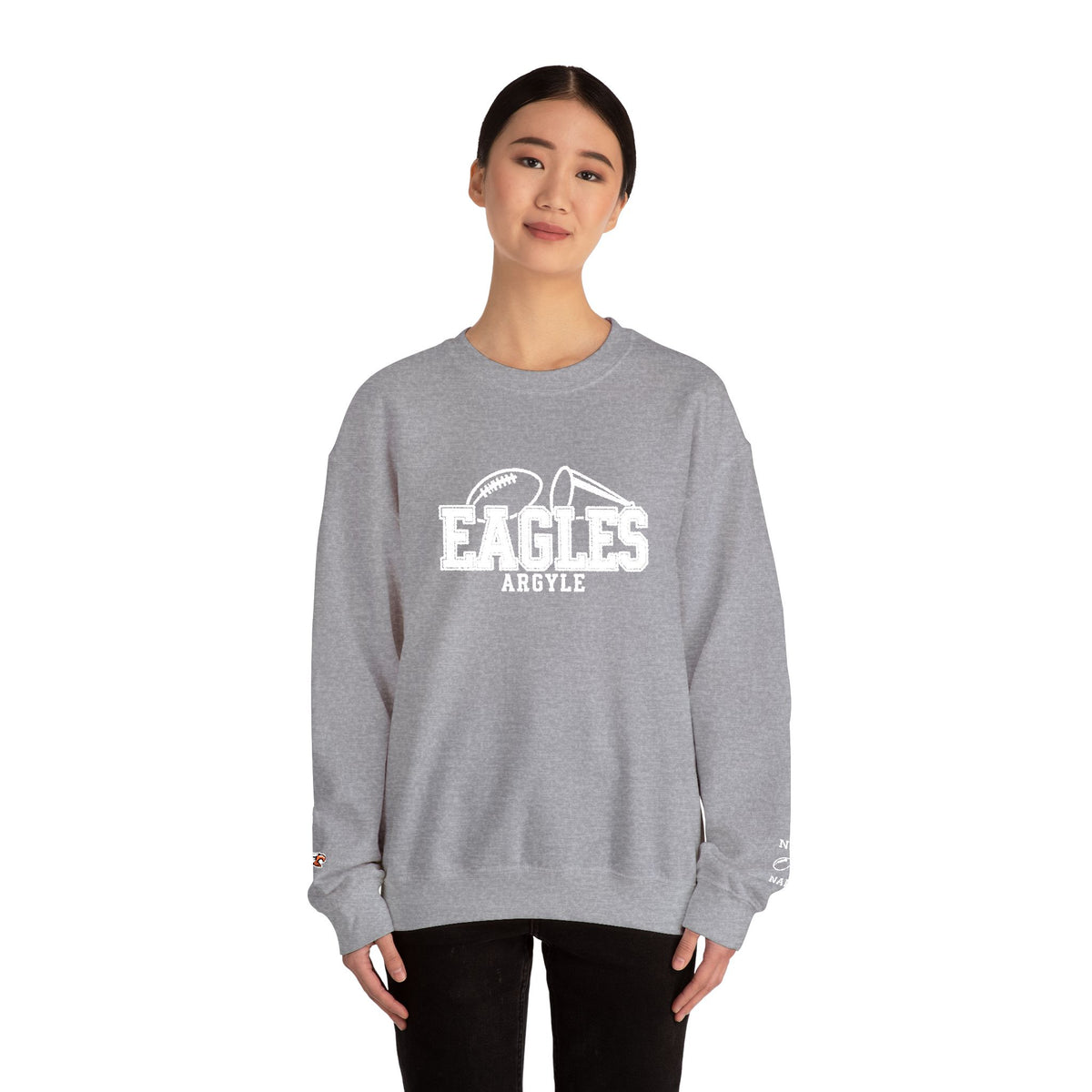 Eagles Vintage Logo Crewneck Sweatshirt