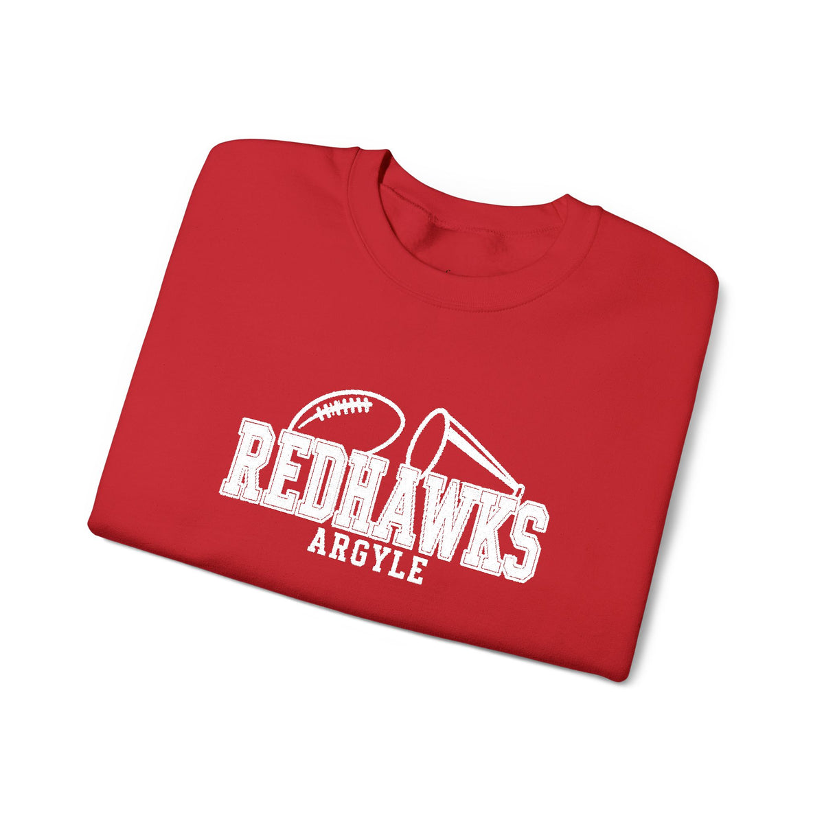 REDHAWKS Embroidered Crewneck Sweatshirt - custom sleeve