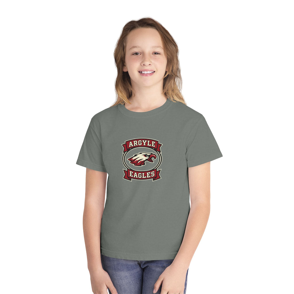 Argyle Eagles Youth Tee — School Mascot Kids' T-Shirt