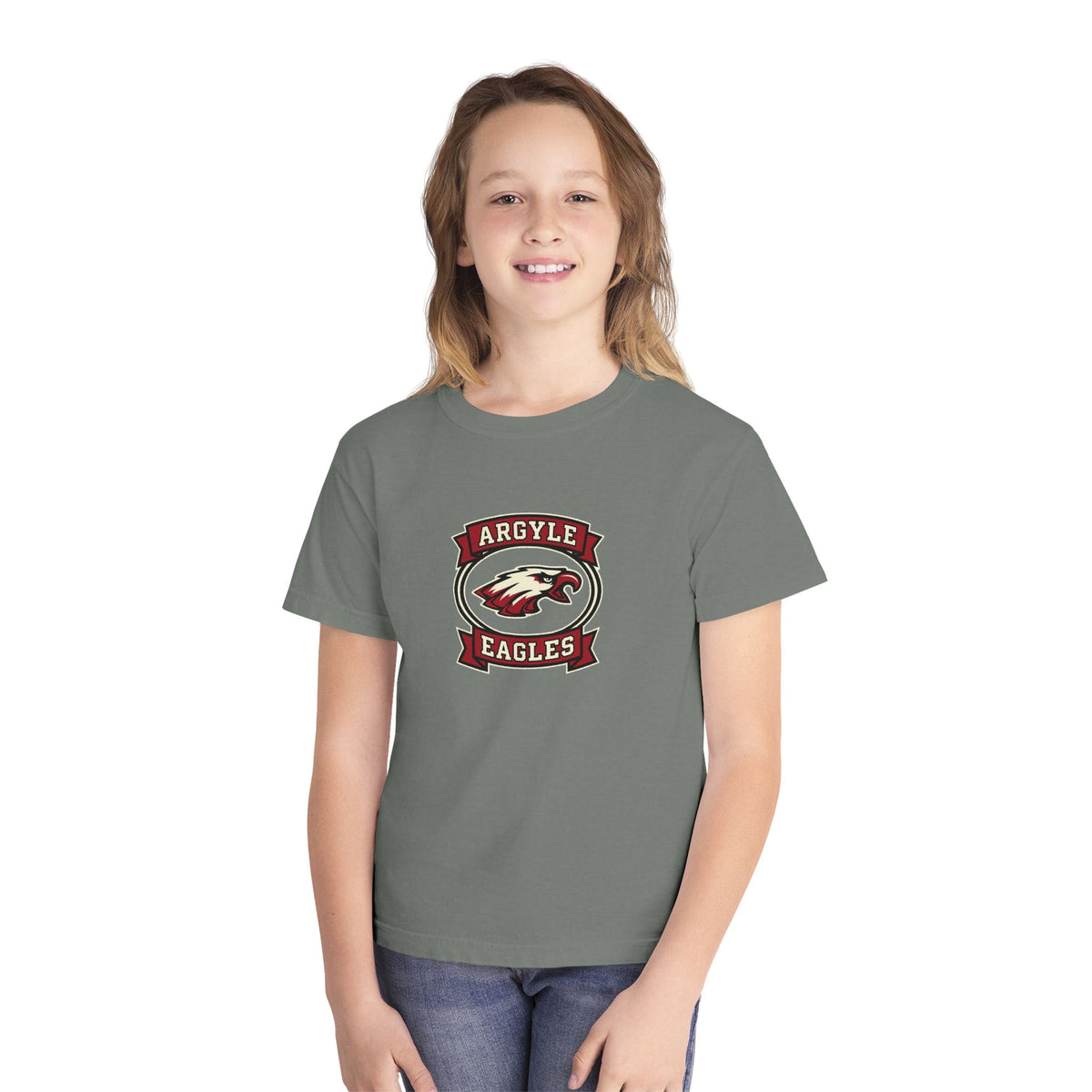 Argyle Eagles Youth Tee — School Mascot Kids' T-Shirt