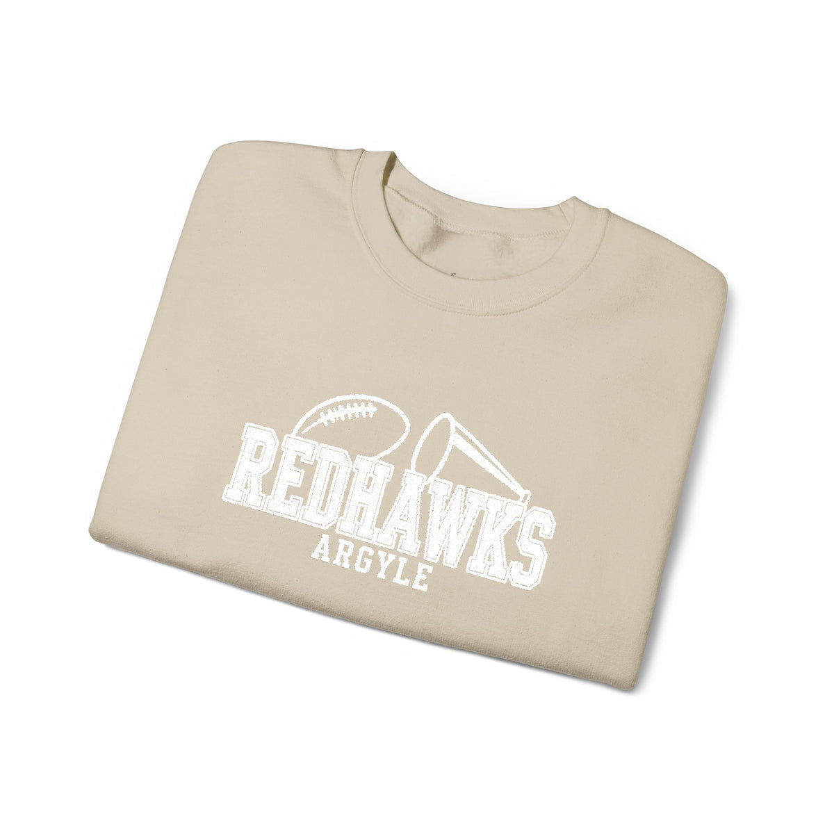 REDHAWKS Embroidered Crewneck Sweatshirt - custom sleeve