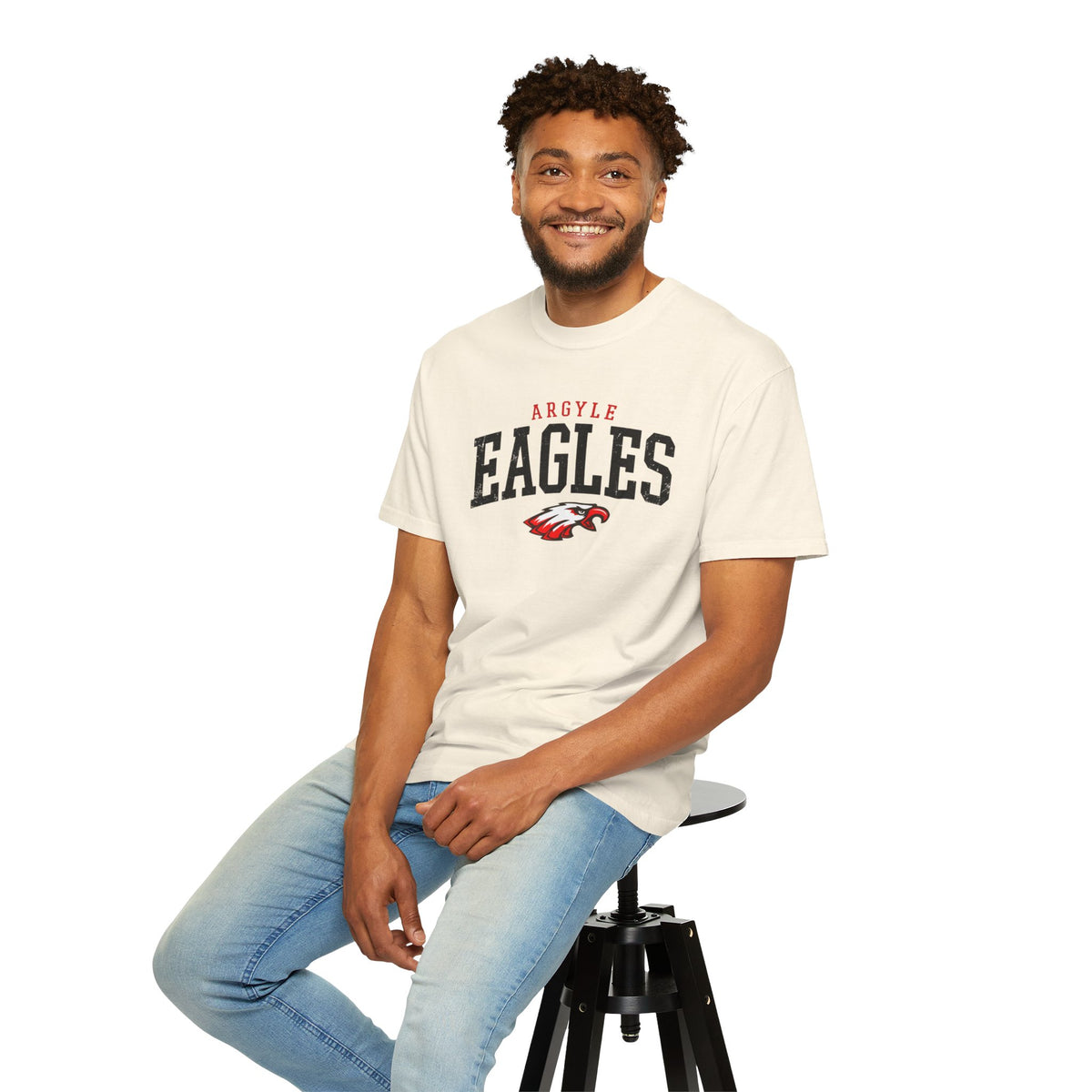 Argyle Eagles Logo T-Shirt